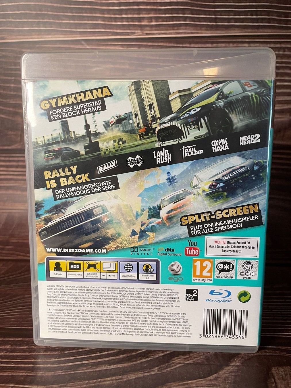 Giochi: Dirt 3 [PS3] – Usato da Niederwil SO venduto da BlueSonic 1