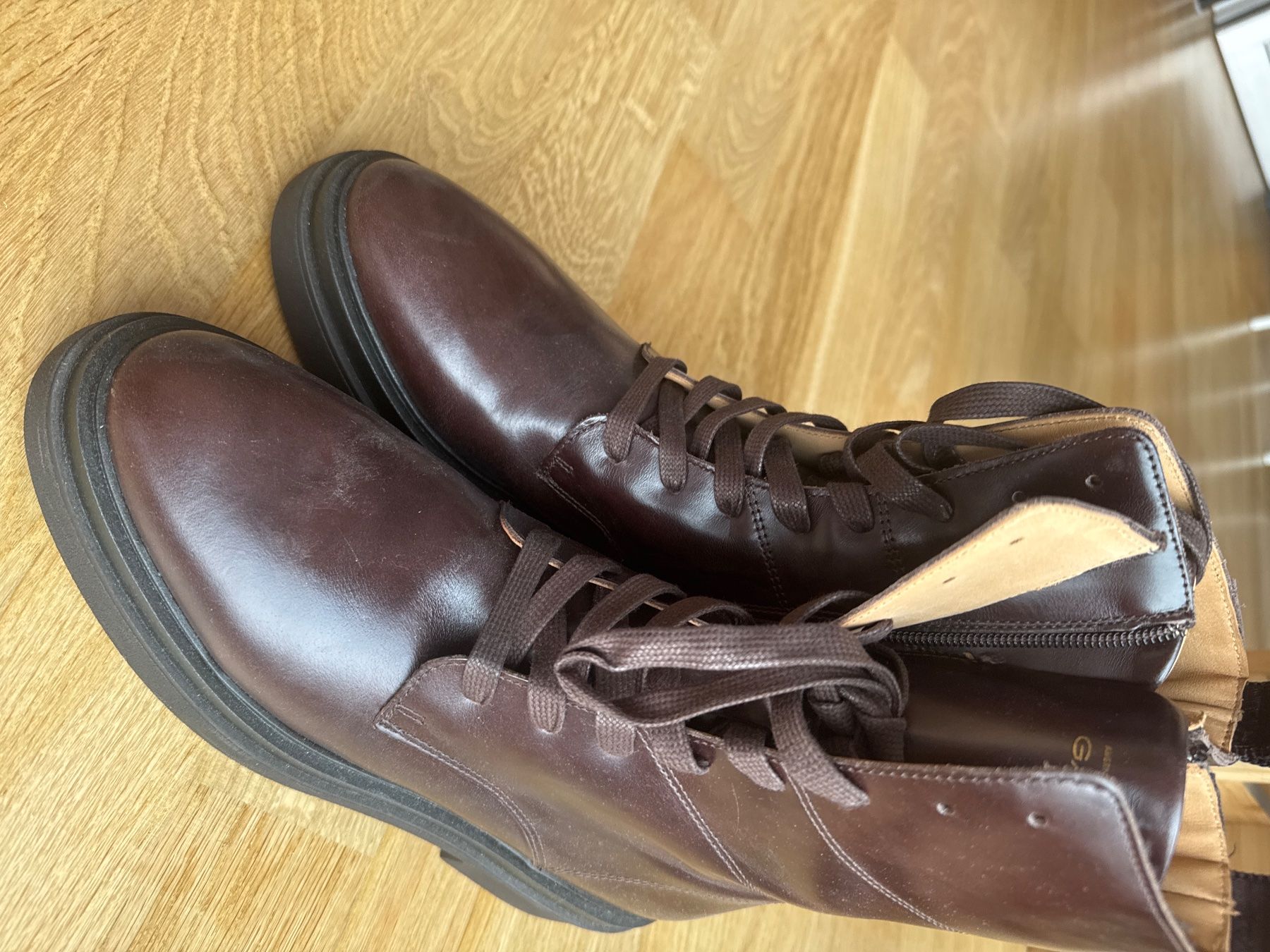 Gant Scarpe da donna: Stylish Brown Leather Ankle Boots - Size 39 – Nuovo (secondo la descrizione) da Fribourg venduto da ksu_65bh 1