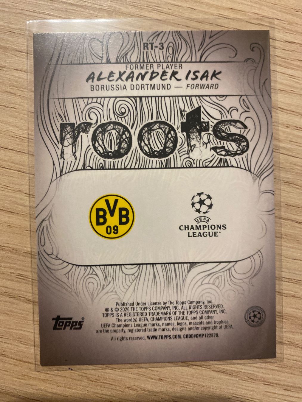 Topps Carte collezionabili: Topps UCC Flagship 25/26 Alexander Isak Roots – Nuovo (secondo la descrizione) da Zürich venduto da BVBWINNER 1