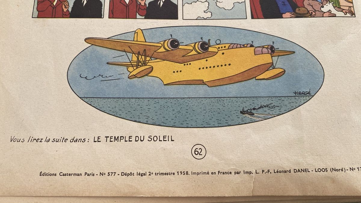 Fumetti: Tim und Struppi 1959 – Usato da Schwarzenbach SG venduto da Alrue3 3