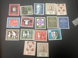 Deutsche Bundespost  1959 Mi. Nr. Lot   *   (4943)