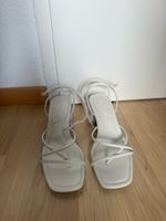 Sandalen weiss Grösse 40 guter Zustand