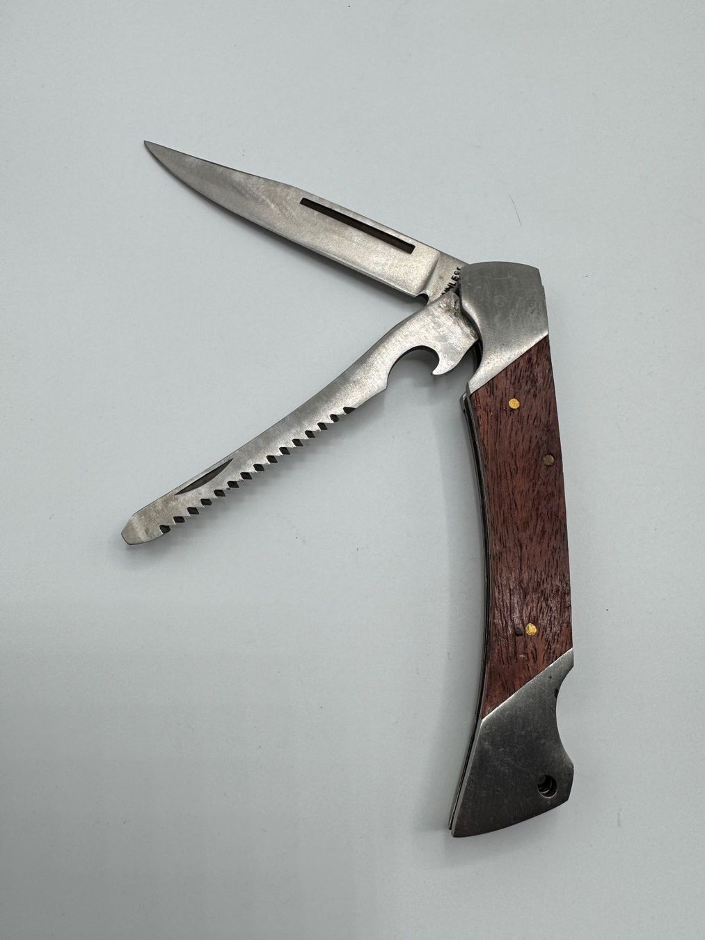Coltelli tascabile: Taschenmesser Vintage mit Säge – Usato da Sachseln venduto da BONATI01