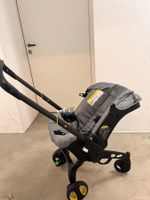 Infant Car Seat and Stroller Used Grey Color
