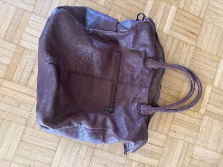 Handtasche Leder braun guter Zustand