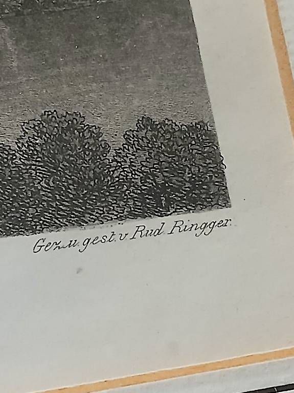 Gravures: Stich Baden, Kanton Aargau – D'occasion à Pratteln par pforter01 4