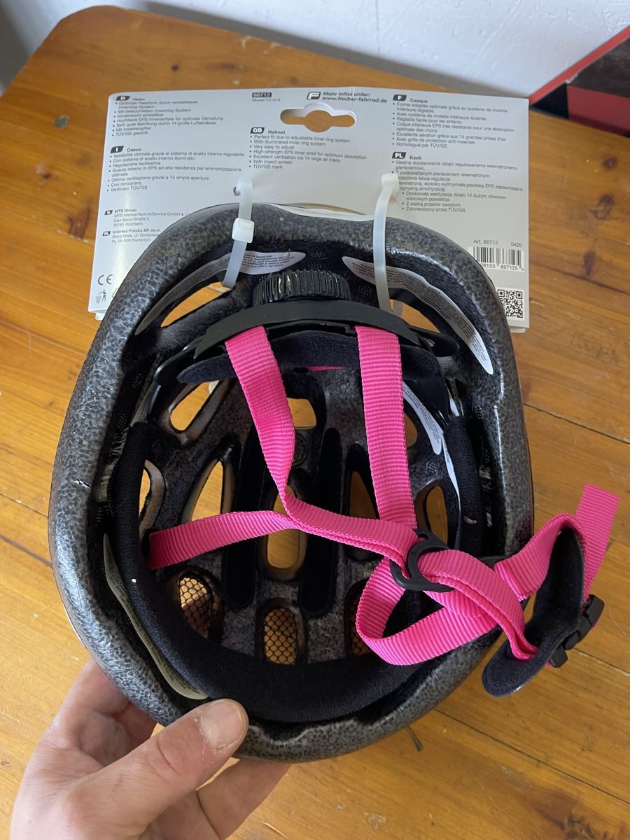 Caschi: Velohelm Neu mit licht Lot 010325020 – Nuovo e nell'imballaggio originale da Murten venduto da Ski-Outlet 2