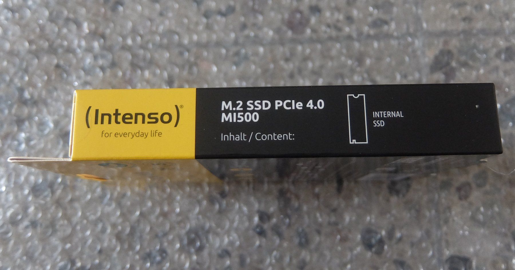 Dischi rigidi: Intenso M.2 SSD PCIe 4.0 MI500 1TB – Nuovo e nell'imballaggio originale da Basel venduto da Elektronik_Markt 2