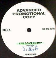 Jay-Z, Maxwell – U Don't Know / Lifetime (Promo 12")
