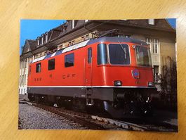 Postkarte SBB Elektrische Lokomotive Re 4/4 II 11178 rot