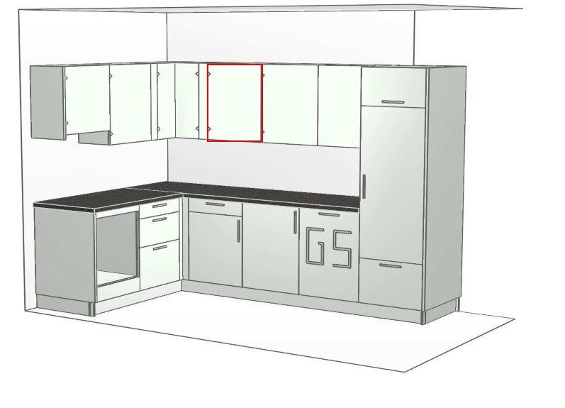 Cucine complete: Oberschrank Küche – Nuovo e nell'imballaggio originale da Wädenswil venduto da Lexx5