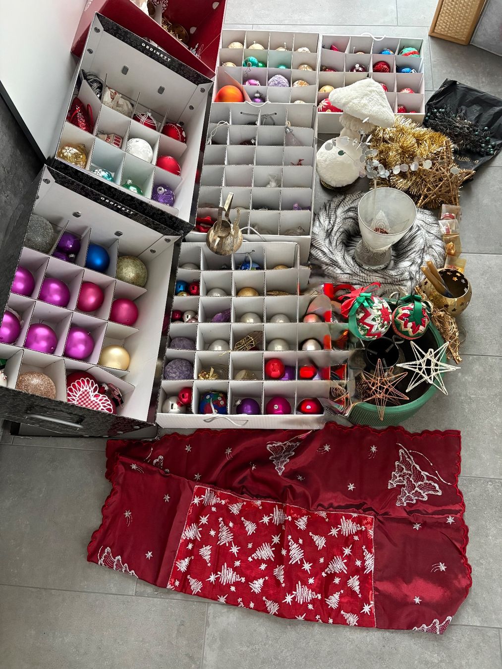 Alle Dekorationen: Grosser Posten Weihnachtskugeln/Weihnachtsdekko ect. – Gebraucht aus Sarmenstorf von Nathi013 7