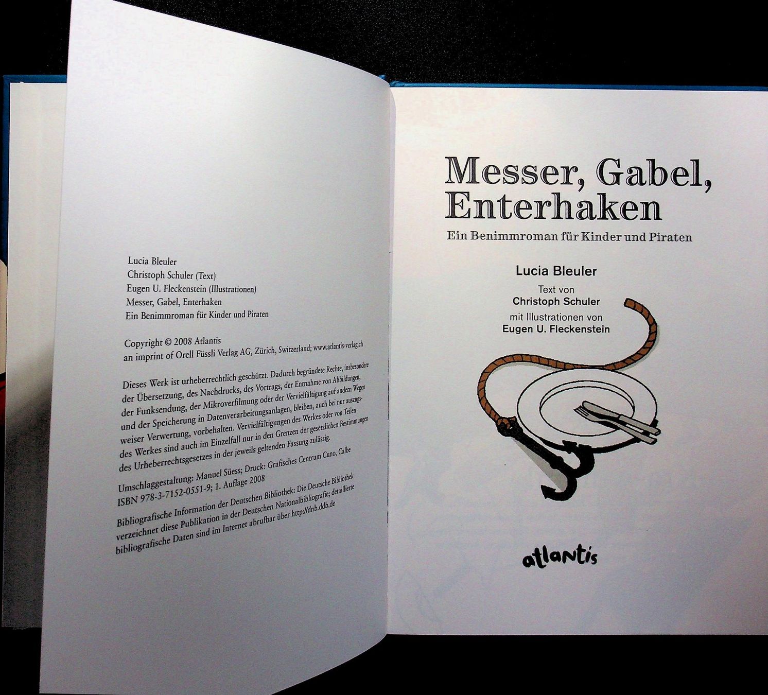 Livres: Lucia Bleuler Messer, Gabel, Enterhaken Antolin Klasse 4 – D'occasion à Reitnau par Zaomir 2