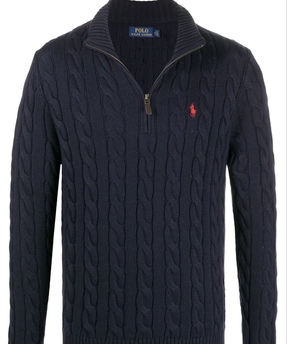 Ralph Lauren Pullover & Sweatshirts: Polo Ralph Lauren Strickpullover blau Grösse M – Gebraucht aus Zürich von LaDonnaMode1985