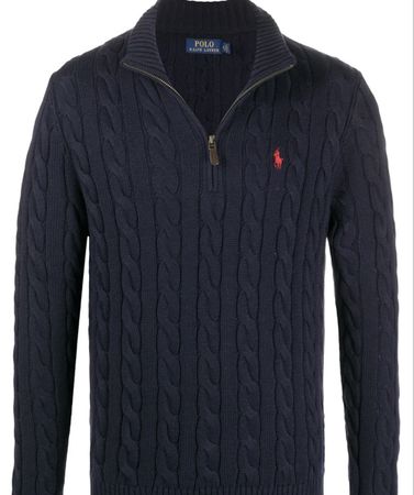 Polo Ralph Lauren Strickpullover blau Grösse M