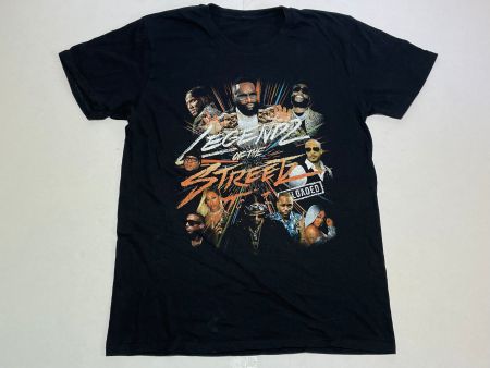 Promo Tour T-Shirt Rap Legendz of Streets Ross TI Gucci Gr L