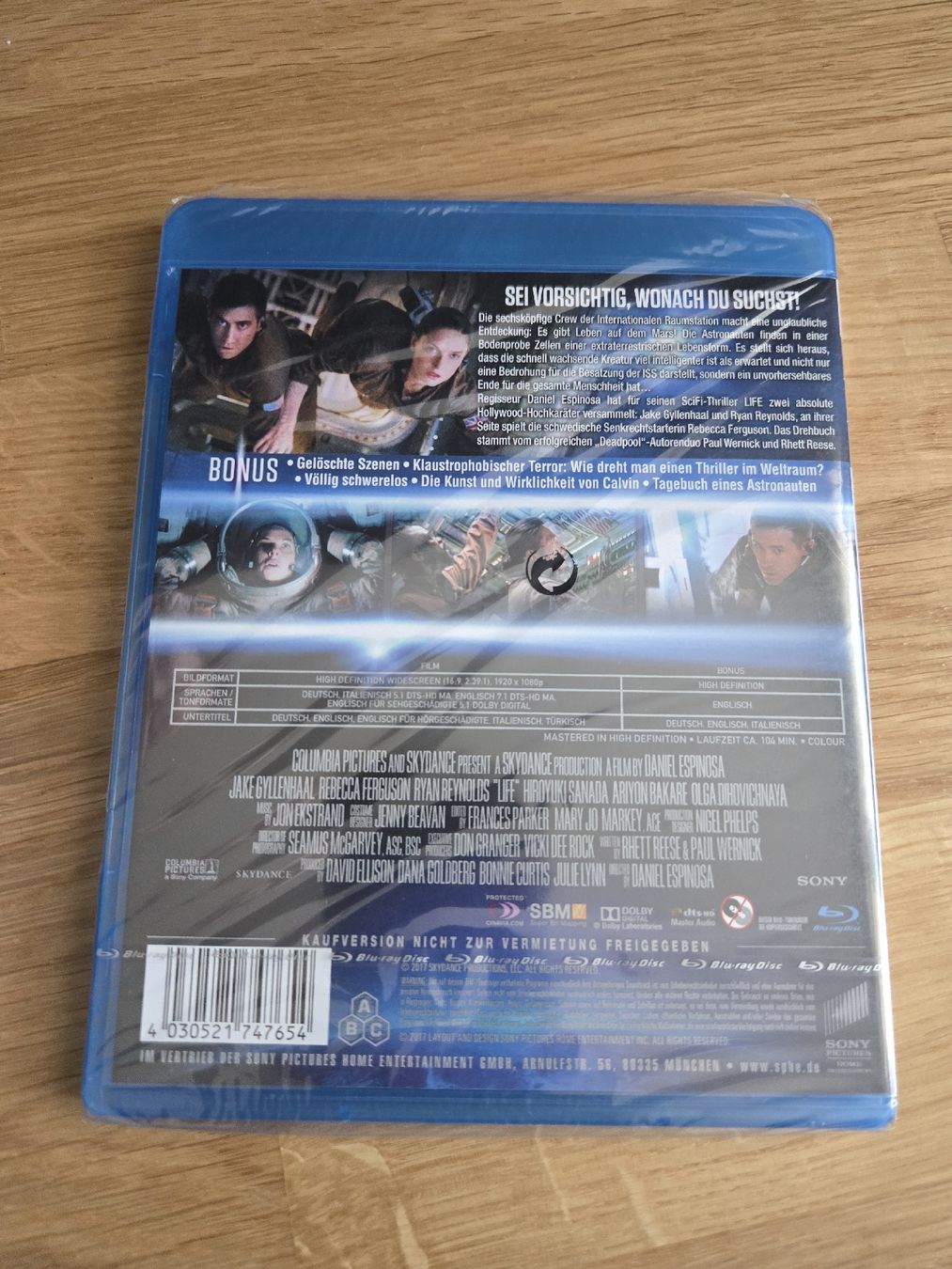 Tutti i DVDs: Originalverpackte Blu-Ray: Life - Top Film – Nuovo e nell'imballaggio originale da Greifensee venduto da seat88 1