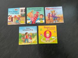 5x Pixi „ Schule „ Max kommt in die Schule etc.