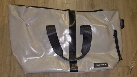 Freitag Tasche gross in grau schwarz, Serie G5.1