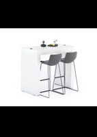 Evolution Hohe Tisch mit kabellosem Ladegerät 120x60