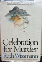 Ruth Wissmann "CELEBRATION FOR MURDER"  Buch