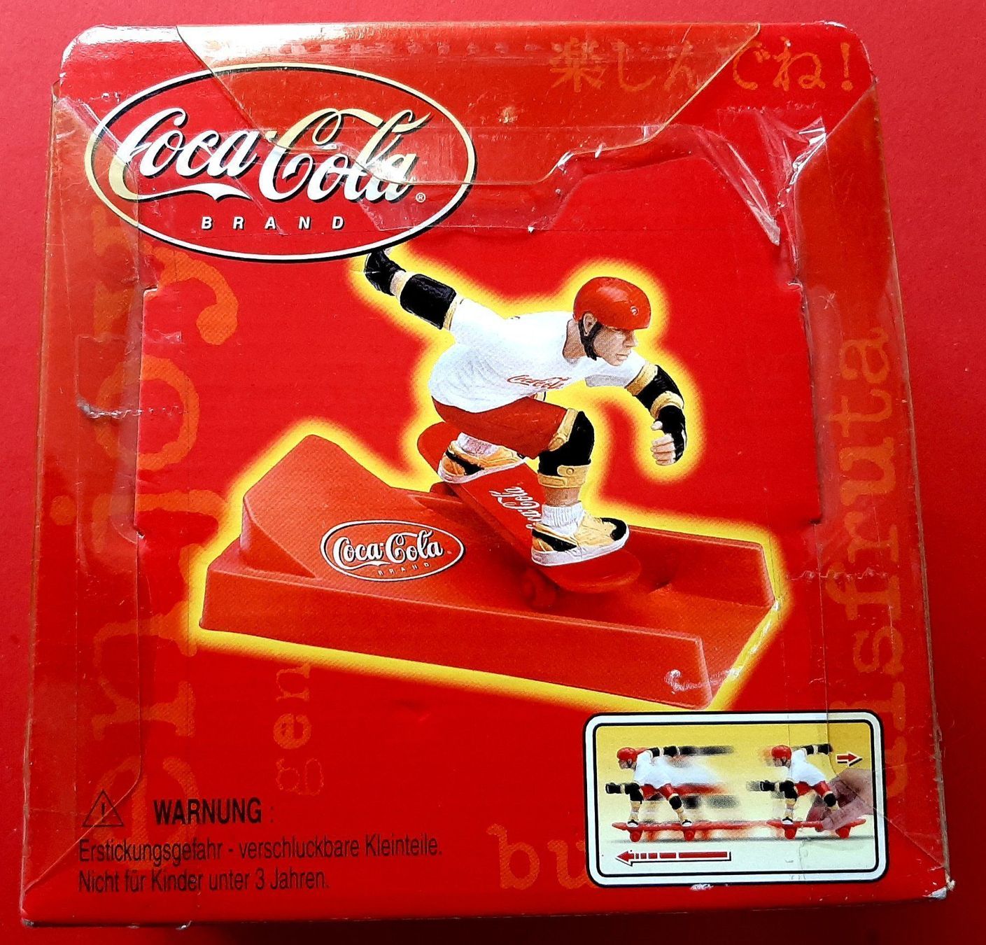 Statuette: Figurine Coca-Cola skater – Nuovo e nell'imballaggio originale da Montet (Glâne) venduto da Koada2 3