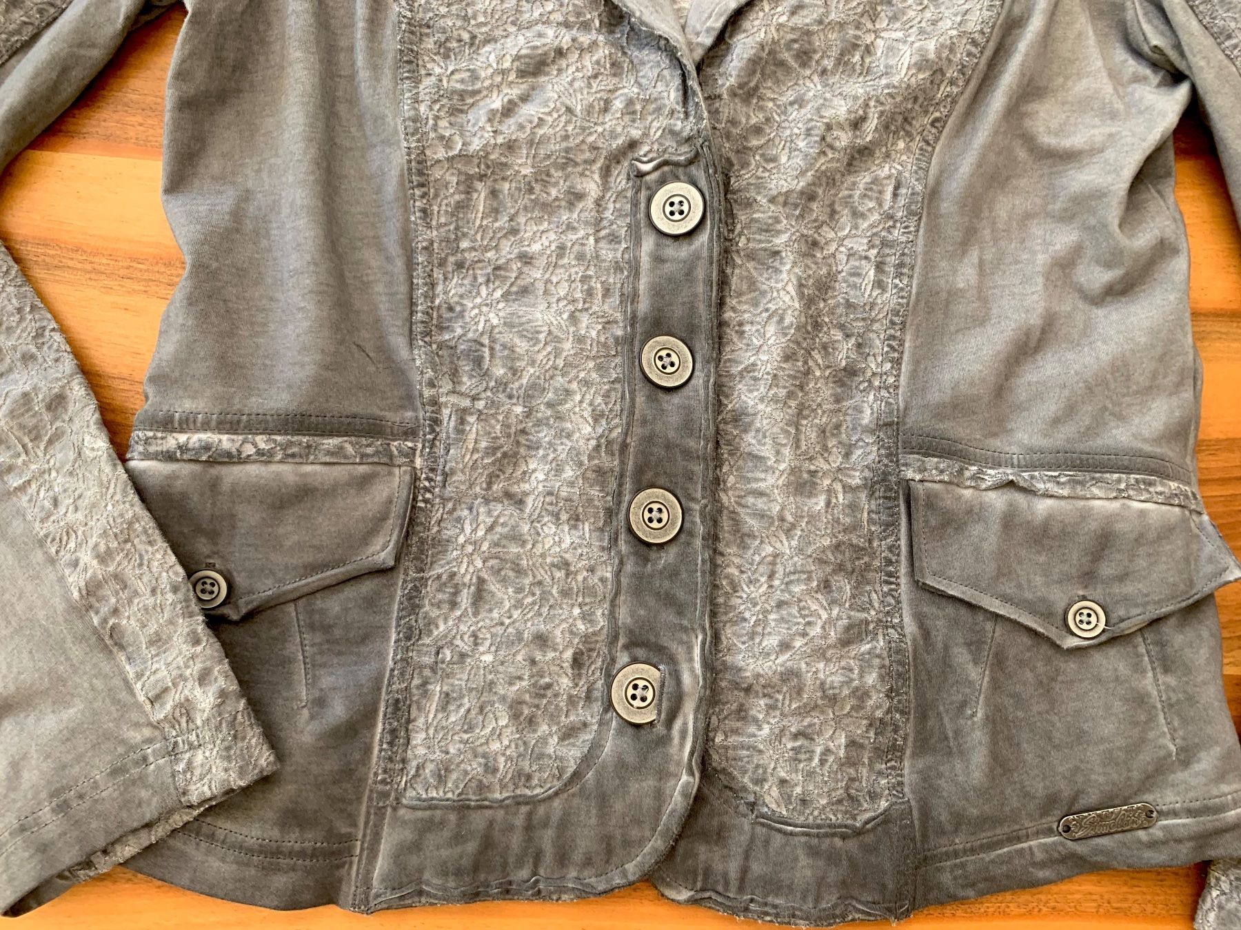 Giacche: SIMCLAN Luxus Blazer Jacke grau Gr. 40 – Usato da Meiringen venduto da snahhanssnah 1