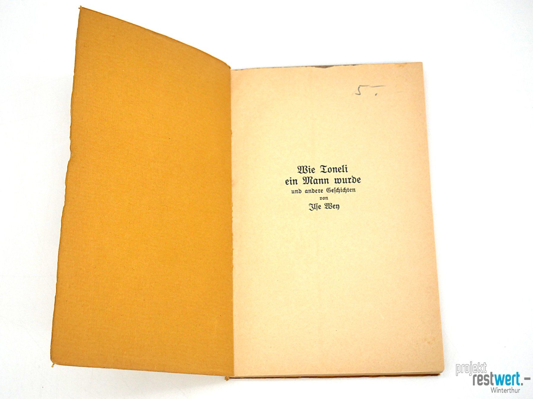 Libri: ILSE WEY - Wie Toneli ein Mann wurde – Usato da Winterthur venduto da Restwert_Winterthur 6