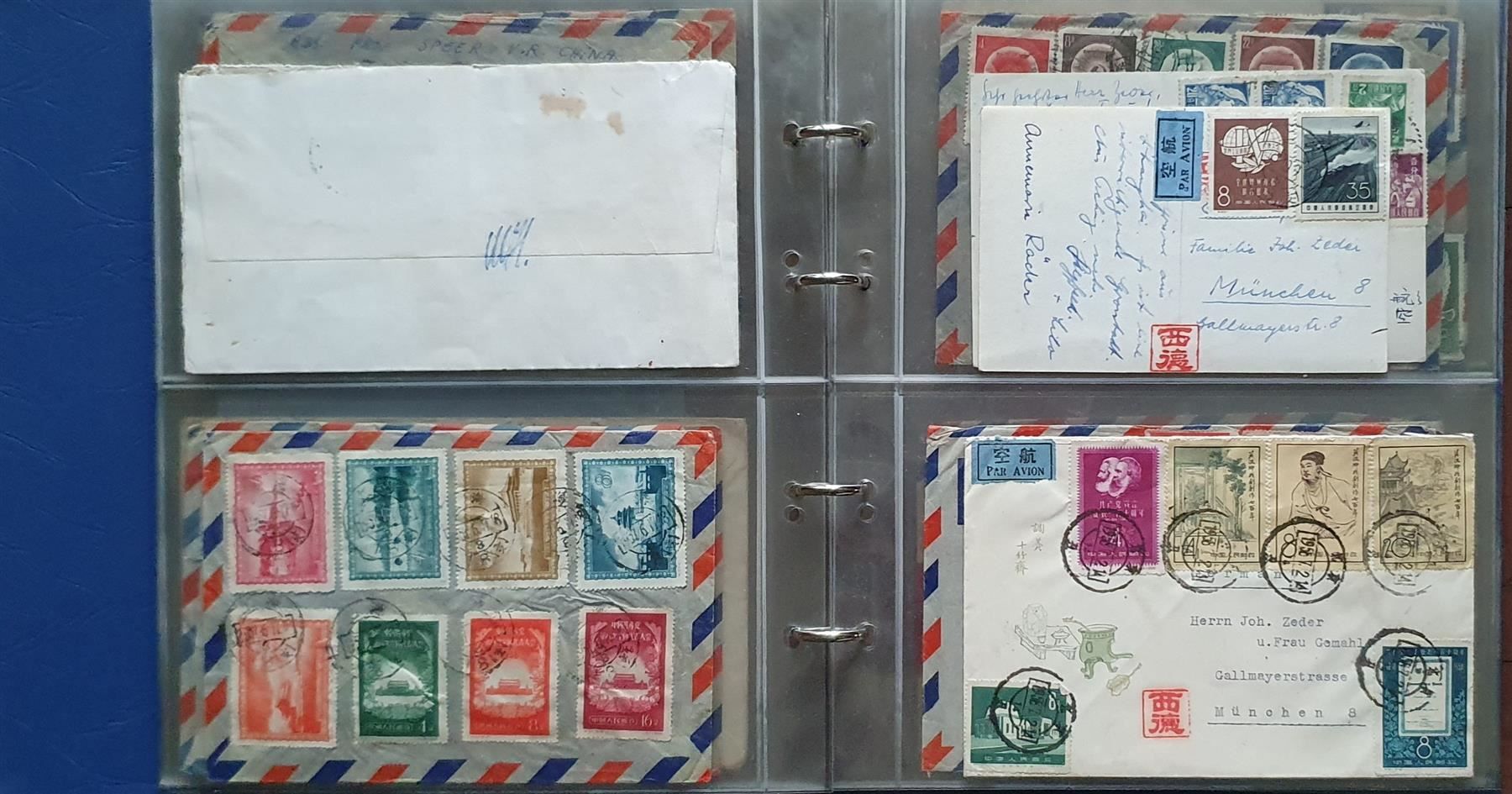 Alle Briefmarken: Lot Briefe und Belege China – Gebraucht aus Kreuzlingen von Rschweiz1 5