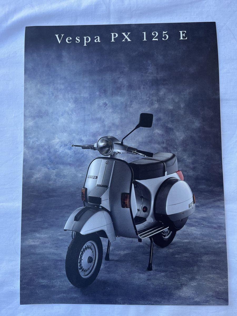 Vespa Documenti: Vespa Px125 E Prospekt – Nuovo e nell'imballaggio originale da bretzwil venduto da nightflasher