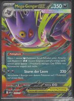 Pokémon Karte DE Erhabene Helden Mega-Gengar ex 125/217