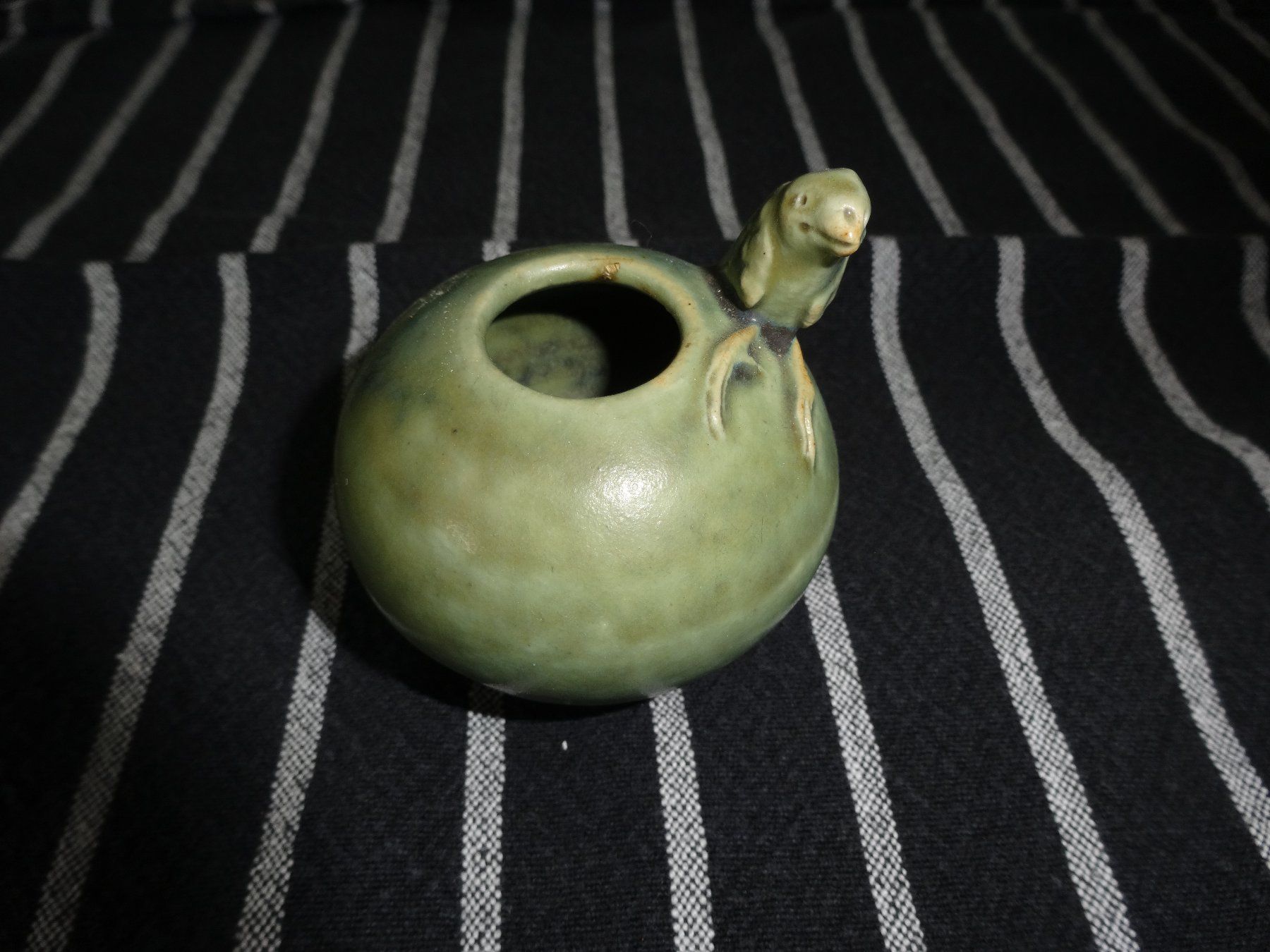 Vasen & Gefässe: Tonvase mit Vogel klein – Gebraucht aus Neerach von jenny062 1