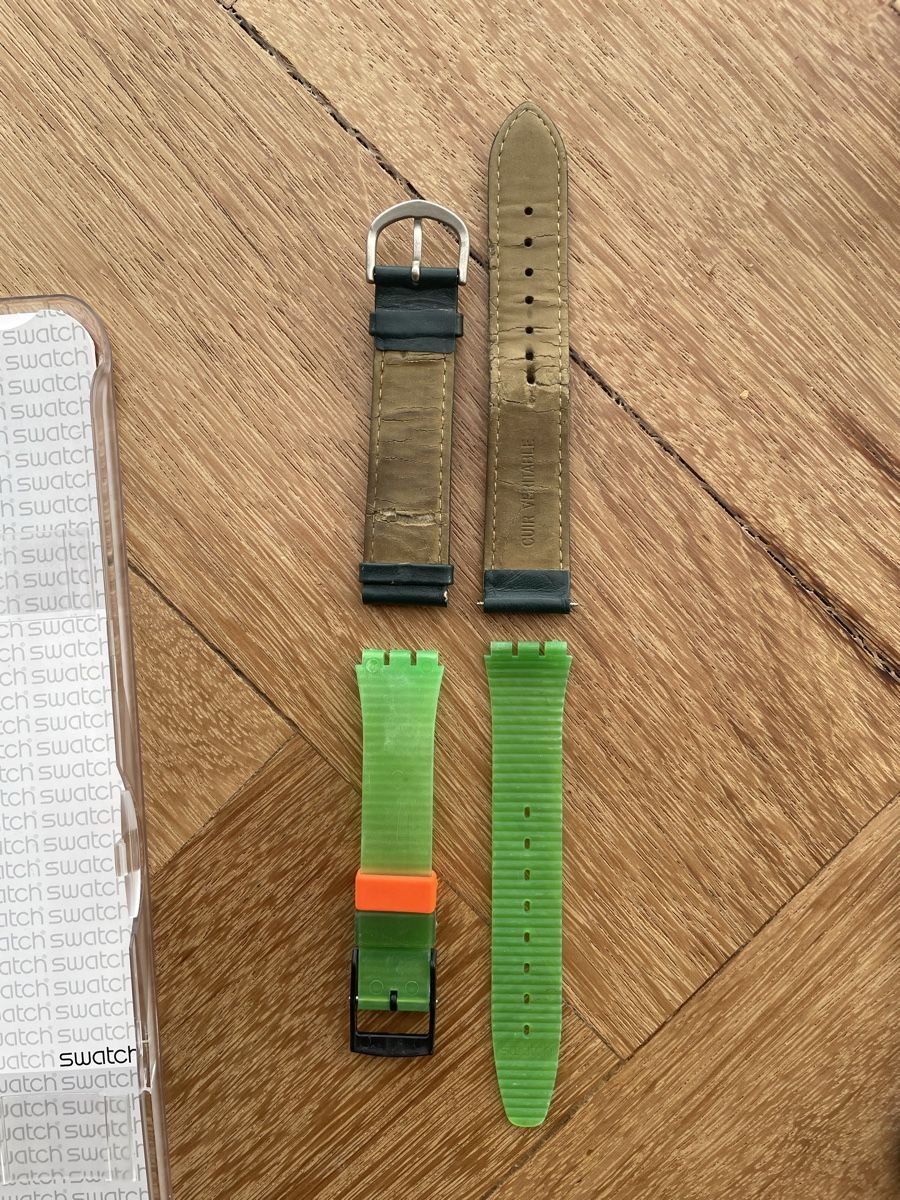 Swatch Armbänder & -reifen: 2 bracelets Swatch + boite – Gebraucht aus Lonay von ju-71 2