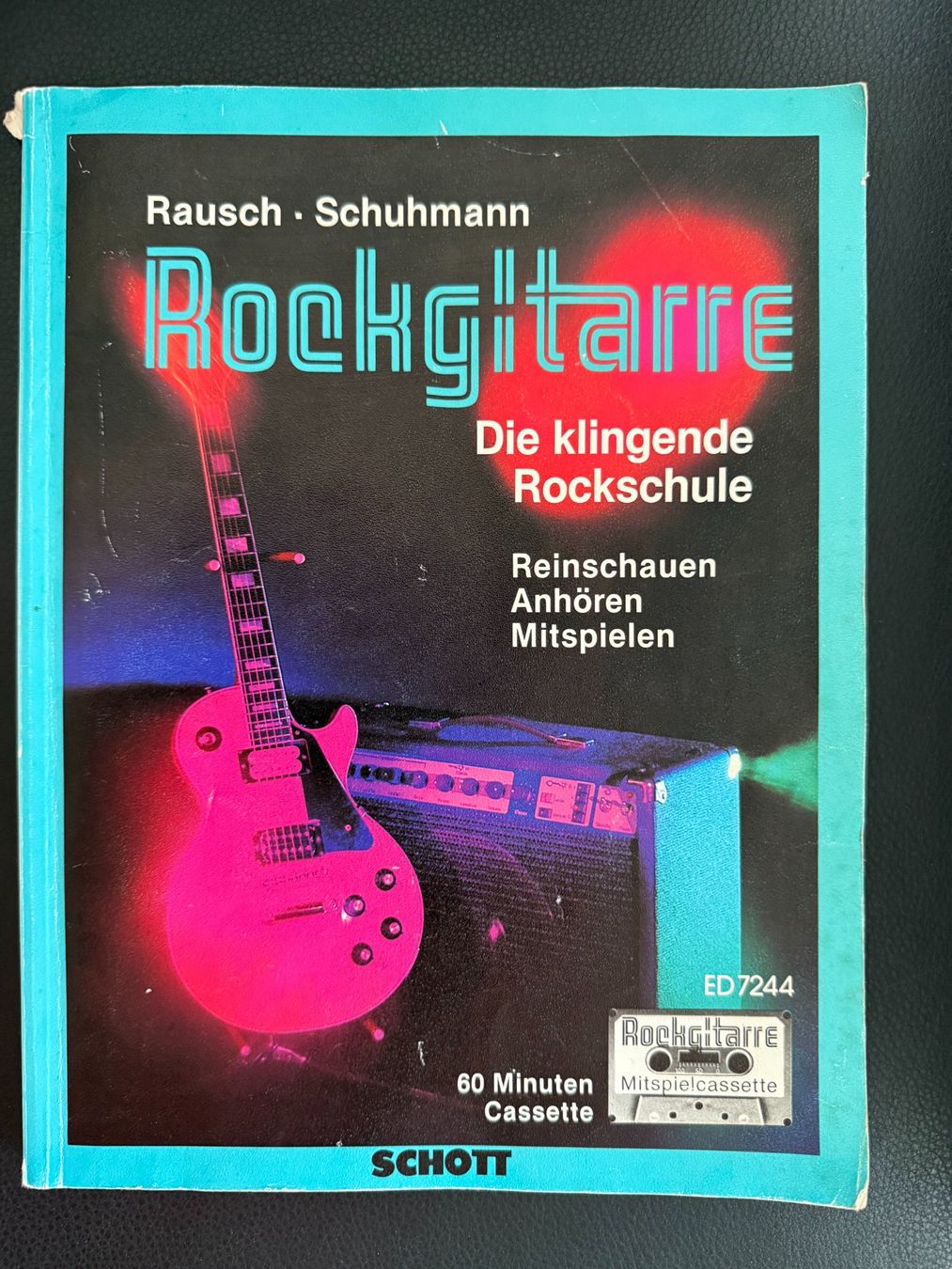 Libri: Rausch - Schuhmann :  Rockgitarre  die klingende Rockschule – Usato da Subingen venduto da ArtBead