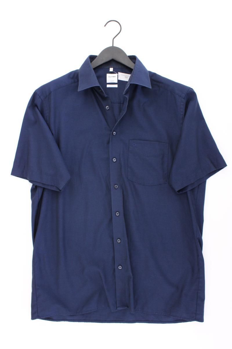Hemden: Olymp Kurzarmhemd Gr. Hemdgröße 41 blau – Gebraucht aus Neustadt an der Waldnaab von SecondLifeFashion