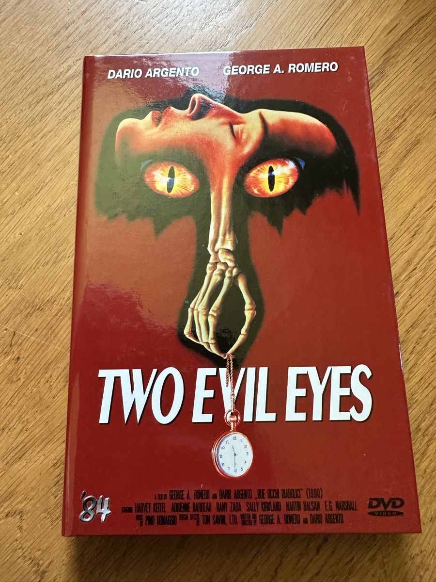 Tutti i DVDs: Two Evil Eyes Große Hartbox 84 Entertainment – Usato da Benken ZH venduto da Audi-erich