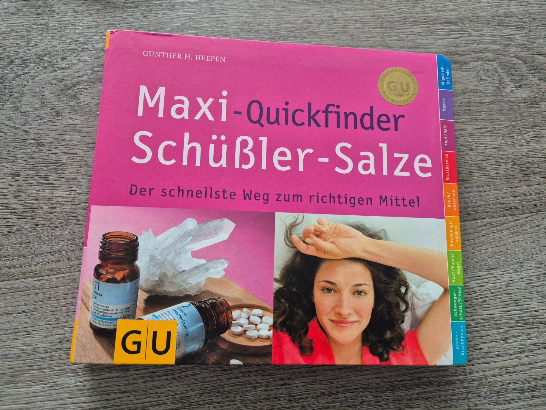 Libri: Maxi-Quickfinder Schüssler-Salze - Das Nachschlagewerk – Usato da Eglisau venduto da nicij79