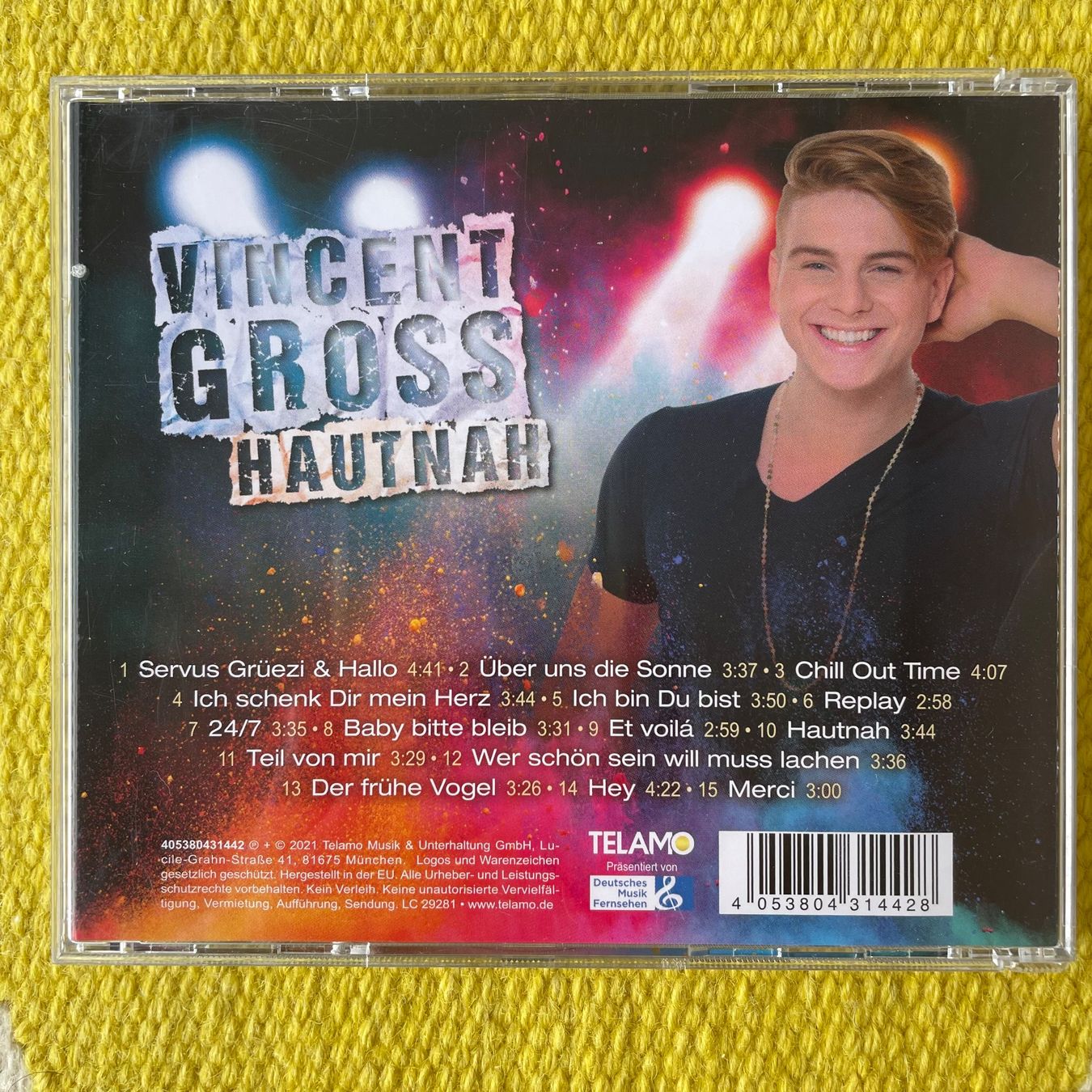 CD: VINCENT GROSS-HAUTNAH – Usato da Rorschacherberg venduto da CD-Roli 1