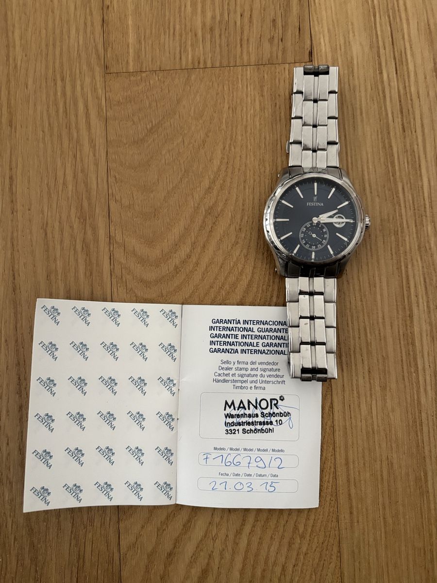 Festina Uhren: Festina F16679 Herren Armbanduhr gebraucht ohne verpackung – Gebraucht aus Balsthal von Inty200 1