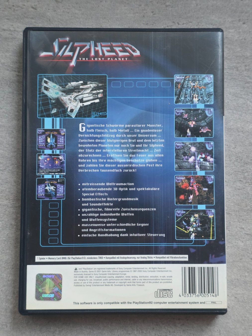 Sony Spiele: PS2 Game - Silpheed The Lost Planet PlayStation 2 Spiel – Gebraucht aus Münchenbuchsee von RipiRip 2