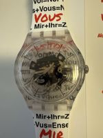 Swatch Watch Transparent Limited Collection new