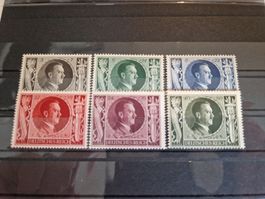 Deutsches Reich POSTFRISCH 844 - 849 Briefmarken