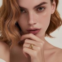 18K Gold Plated Silver Ring