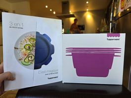 Tupperware Micro Urban 3 en 1 neuf + livre de recettes