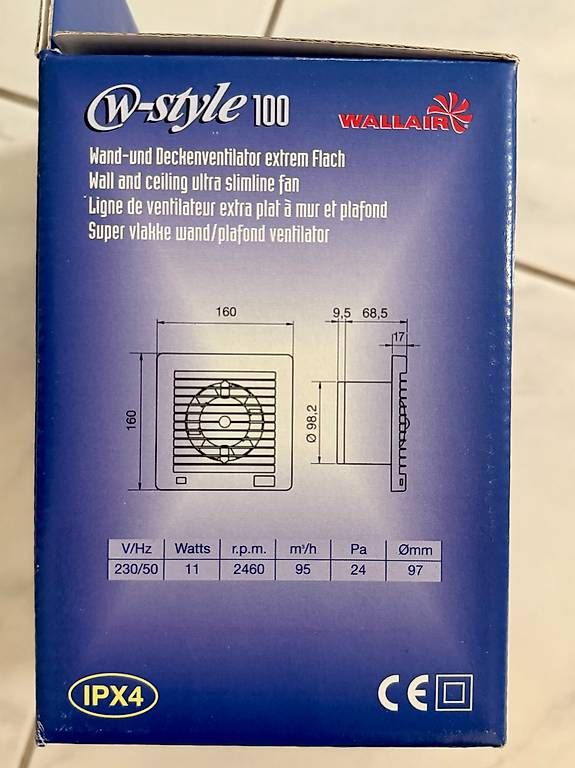 Ventilatoren: Wand+Deckenventilator – Neu und originalverpackt aus Dietikon von inf_xq5h 1
