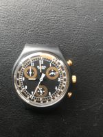SWATCH CHRONO CLASSIC BROWN DEFEKT UND OHNE BAND