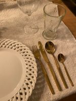 Gold-Besteck-Set | Fifty Five South Avie Glow | 32-teilig