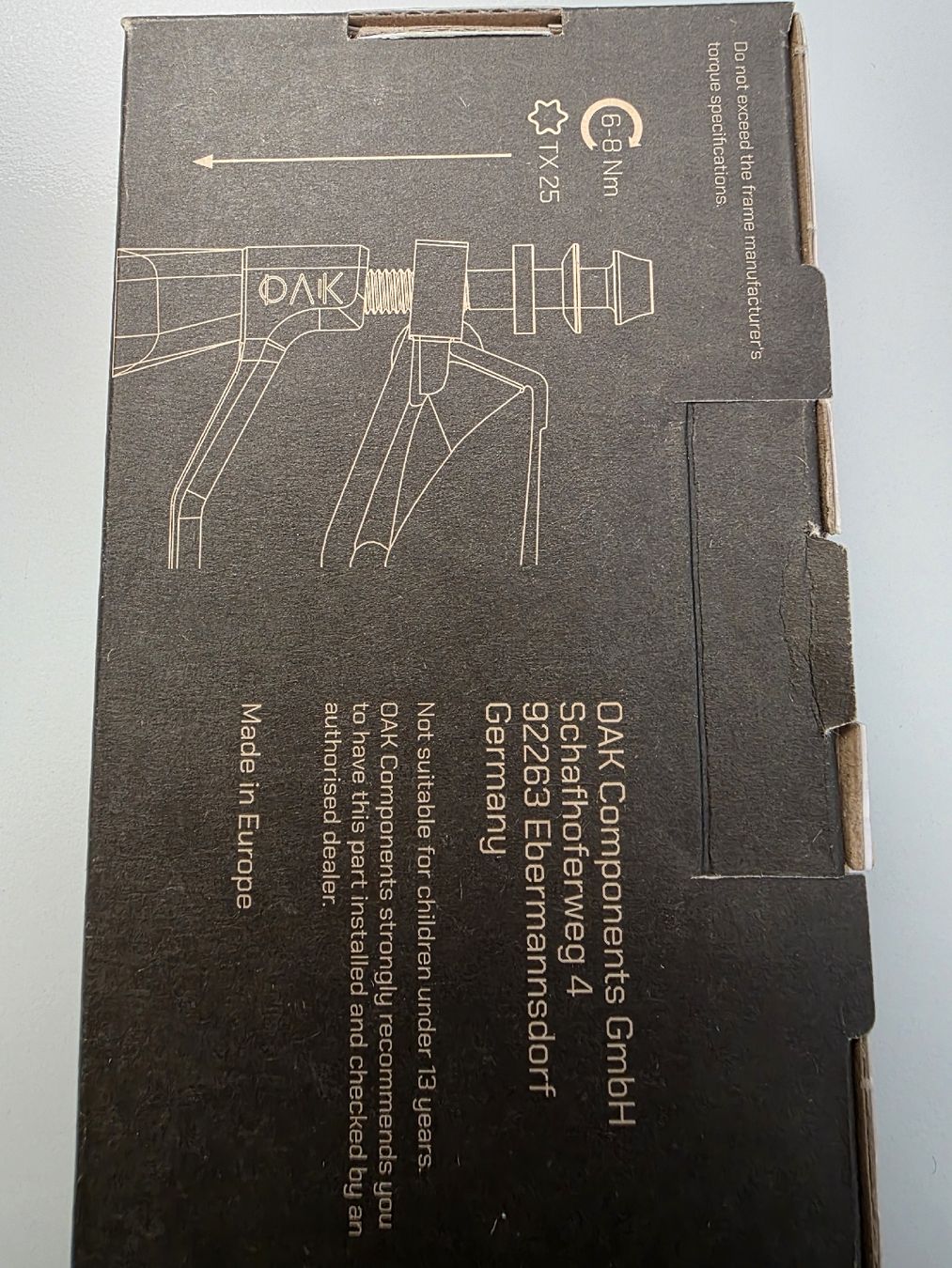 Pezzi di ricambio: Bremsscheibenadapter Velo von Oak PM-PM, Diverse – Nuovo e nell'imballaggio originale da Bassersdorf venduto da Zopzero 8