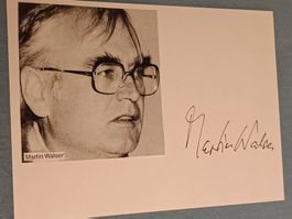Martin Walser - verstorben - handsigniert