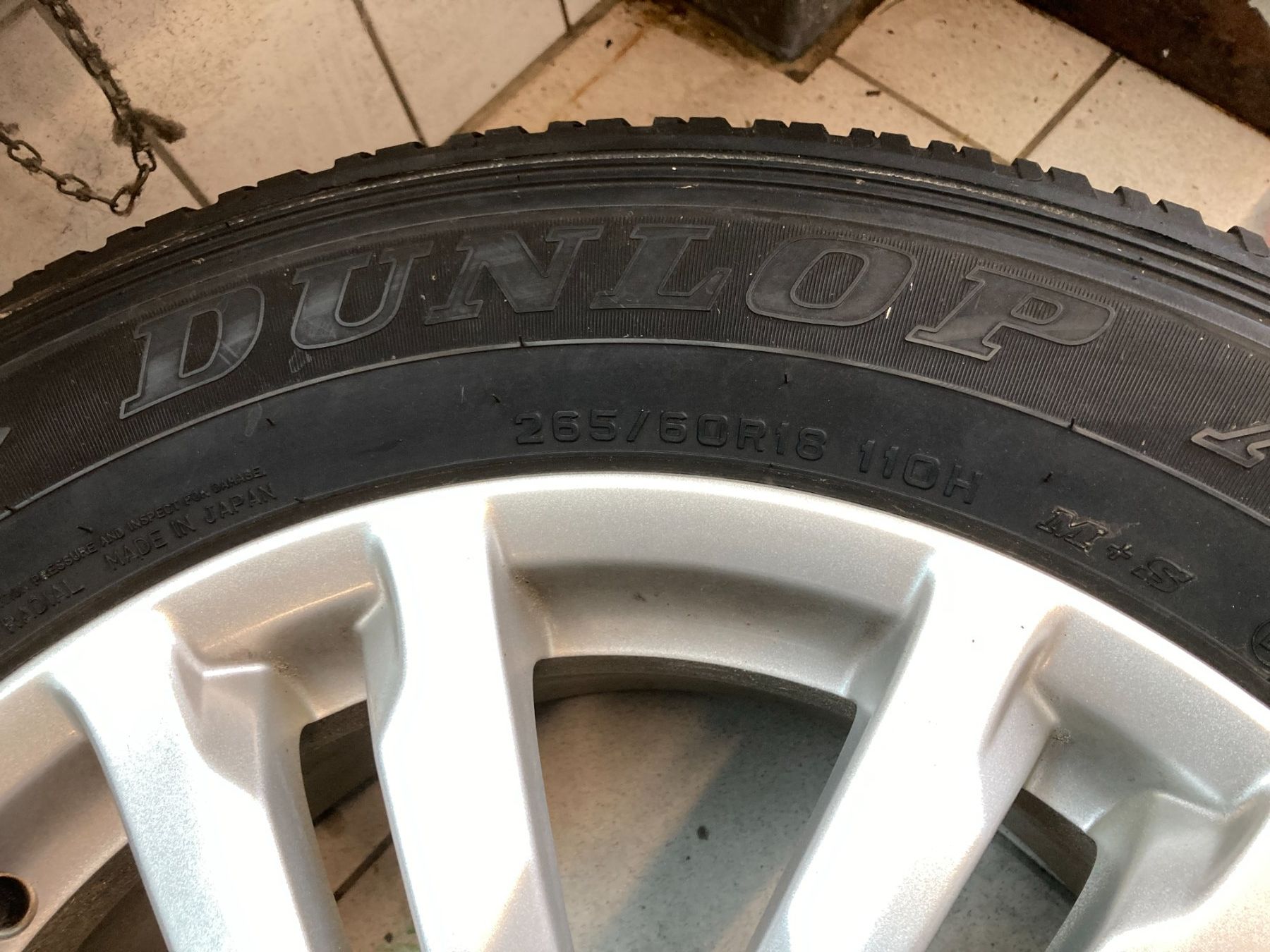 Fiat Pneumatici & Ruote complete: Fiat Fullback Sommerräder 265/60R18 – Usato da Cham venduto da WB2223 4